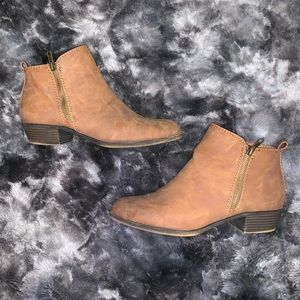 Madden Girl brown booties